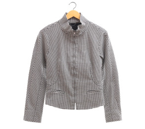 Max & Co. Black Houndstooth Blazer