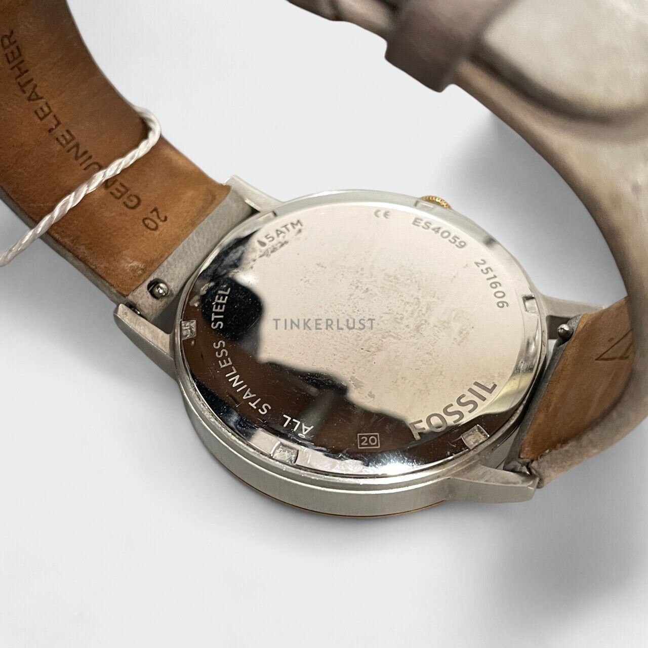 aksesoris jam tangan Fossil Everyday Muse Grey Watch Tinkerlust