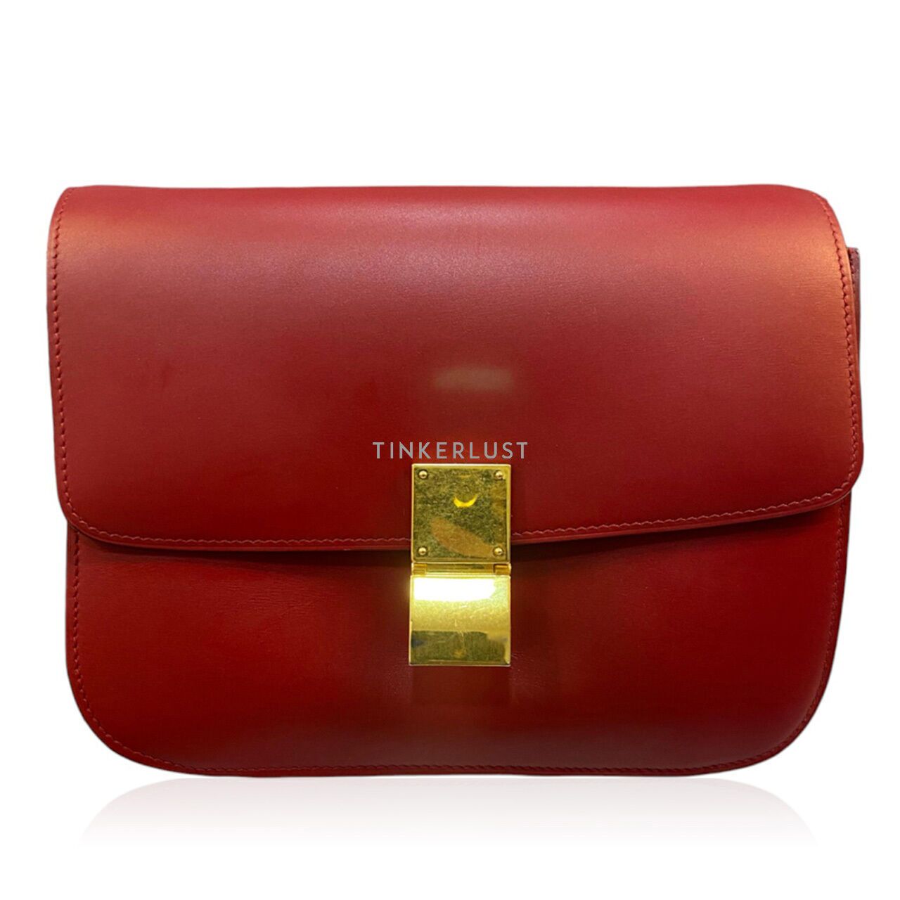 Celine red clearance bag