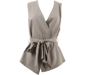 Status Quo Brown Vest