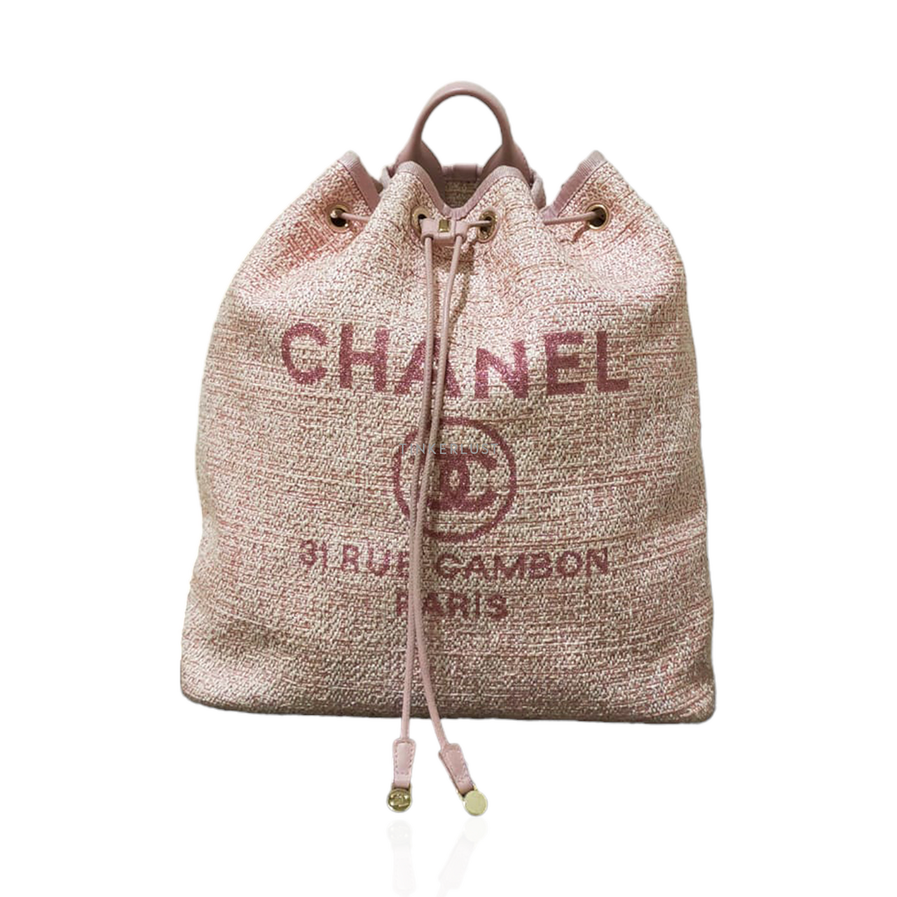 Chanel discount deauville backpack