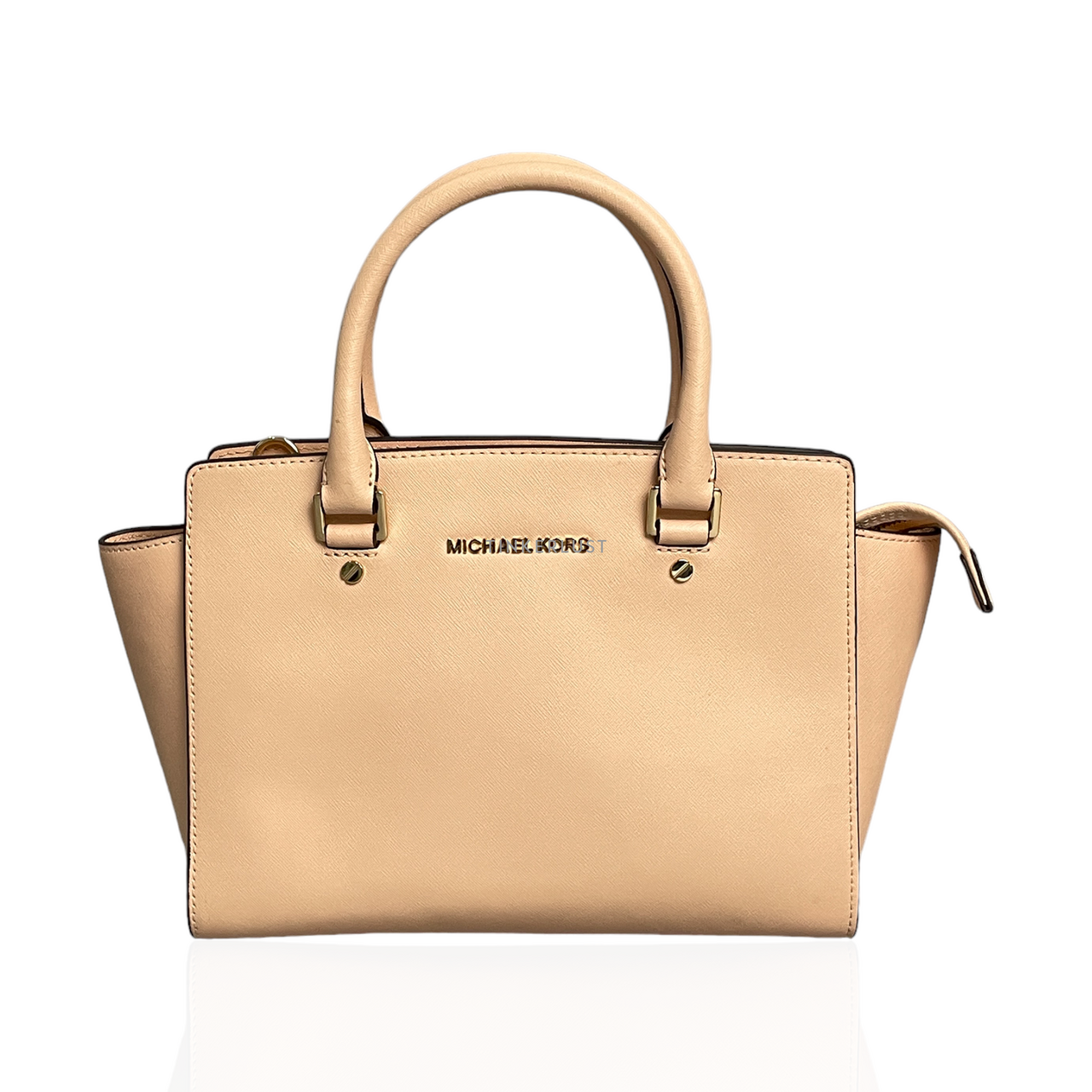 Michael kors peach bag hotsell