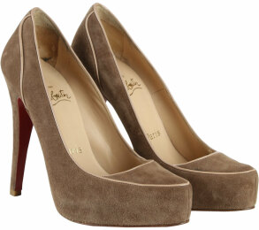 Christian Louboutin Brown Heels