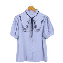 Mix & Max Light Blue Blouse