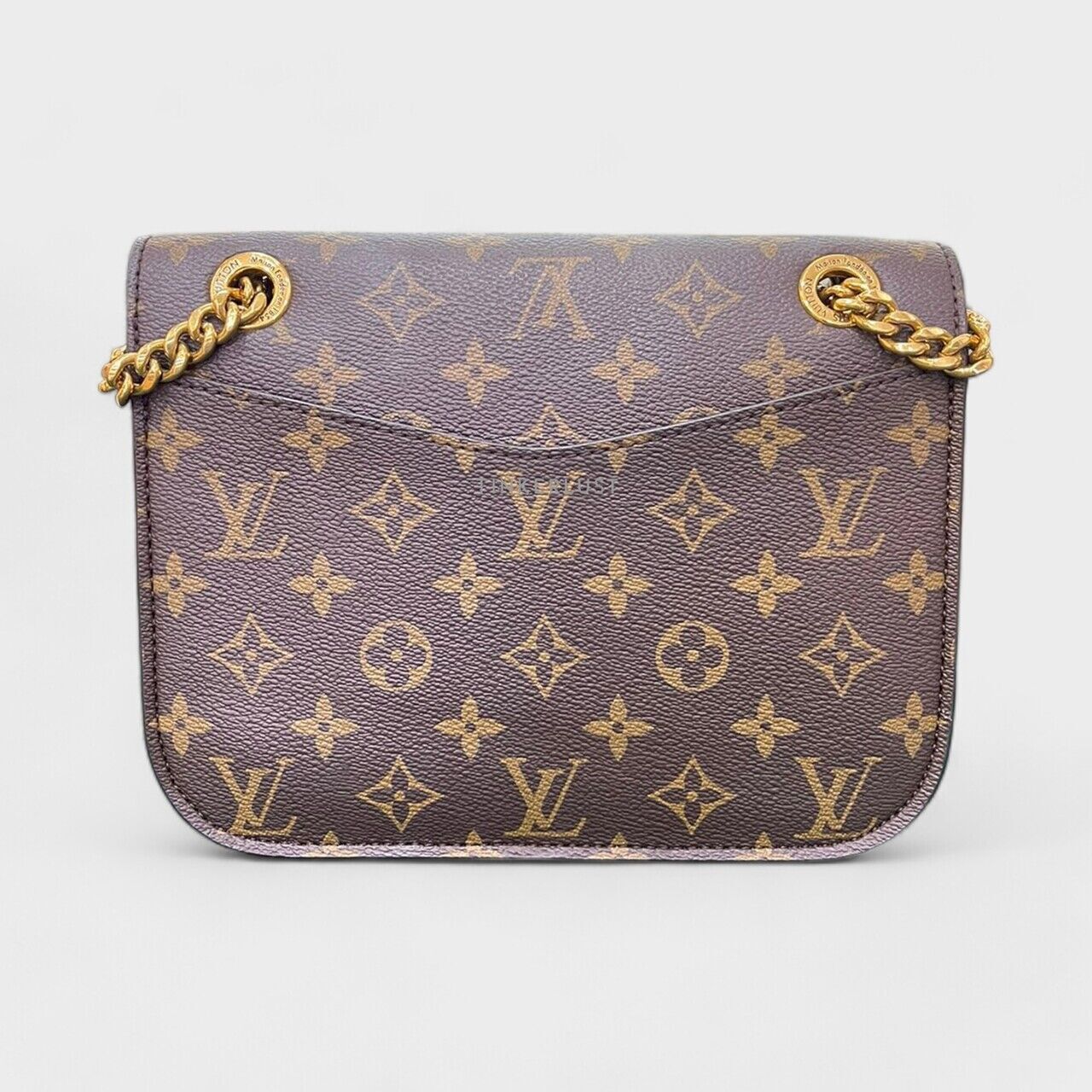 tas shoulder bag Louis Vuitton Passy Monogram Chip Shoulder Bag Tinkerlust