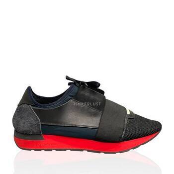 Navy balenciaga race runners discount