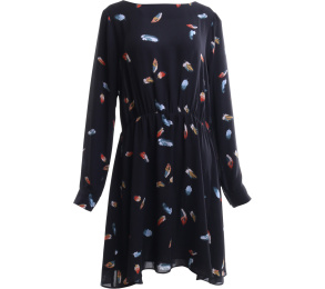 Oasis Black Mini Dress