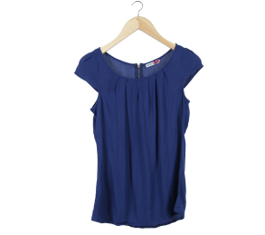 Stradivarius Blue Blouse