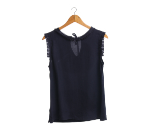 Massimo Dutti Black Sleeveless