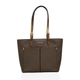 Michael Kors Brown Medium Double Pocket Tote Bag