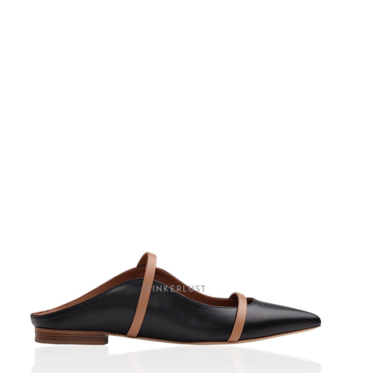MALONE SOULIERS MAUREENFLAT97NAPPAPATENTNUDEBLUSH 関税送料込 sepatu flats Malone Souliers in Black/Nude Maureen Mules