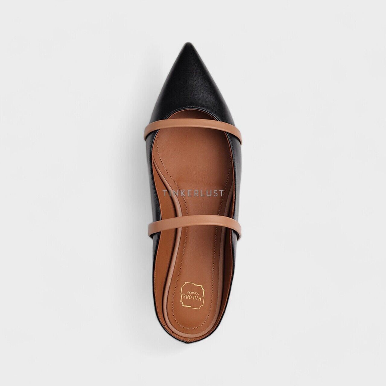 MALONE SOULIERS MAUREENFLAT97NAPPAPATENTNUDEBLUSH 関税送料込 Malone Souliers Maureen flat mules for Women - Gold in Qatar