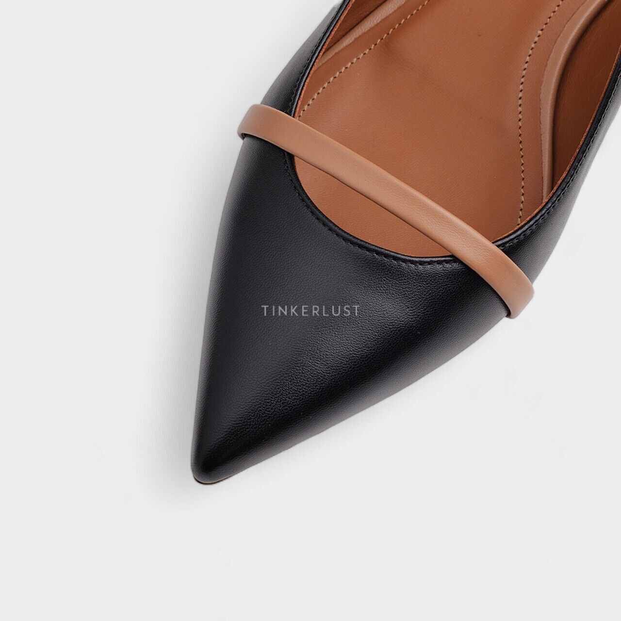 MALONE SOULIERS MAUREENFLAT97NAPPAPATENTNUDEBLUSH 関税送料込 sepatu flats Malone Souliers in Black/Nude Maureen Mules
