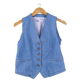 Zara Blue Vest