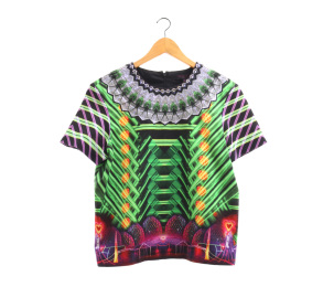 Manish Arora Multi Color Sequin Blouse