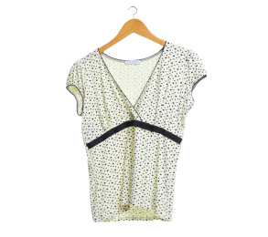 Portmans Light Yellow Polka Dot Blouse