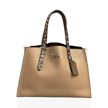 Coach charlie carryall snakeskin hotsell