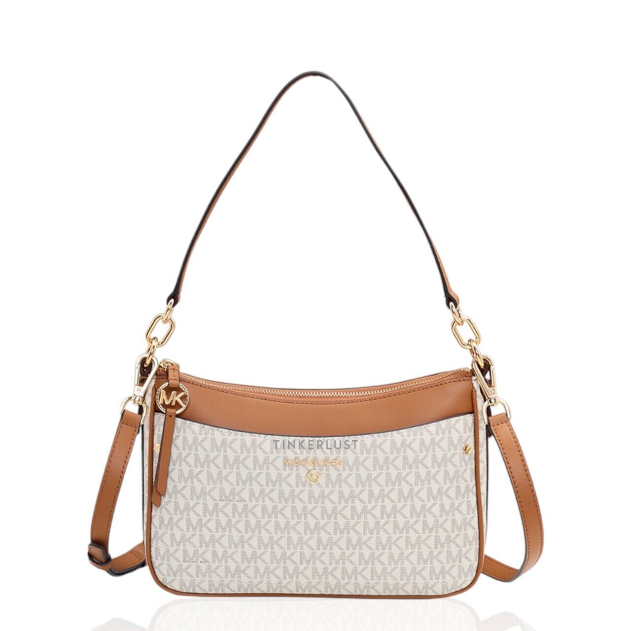 Satchel Shoulder Bag Michael Kors Medium Jet Set Logo