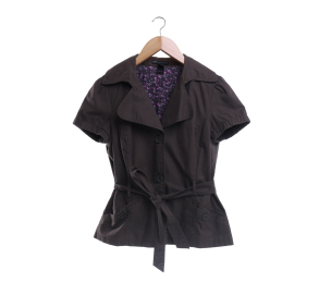 Mango Olive Casual Sport Outerwear