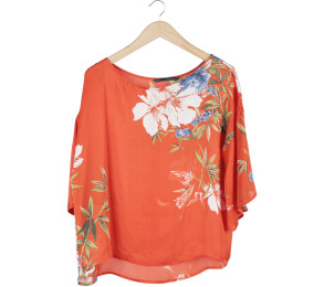 Zara Orange Blouse