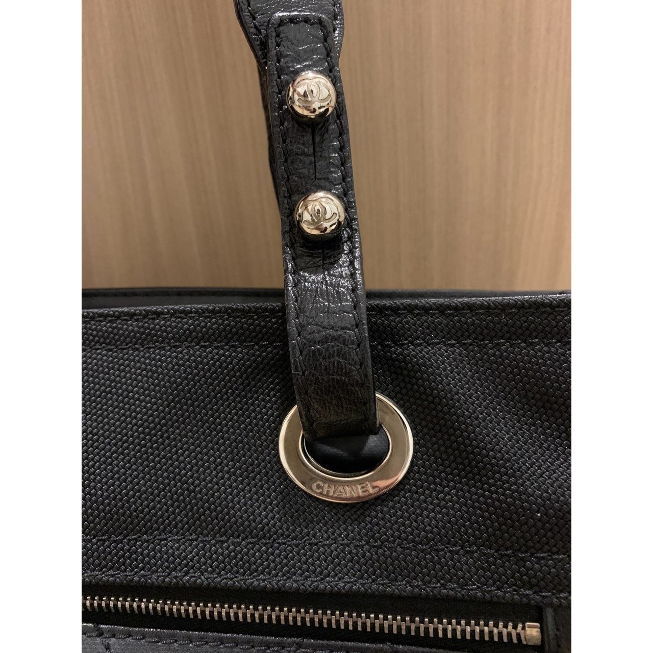 tas tote-bag Chanel Biarritz Shoulder Bag | Tinkerlust