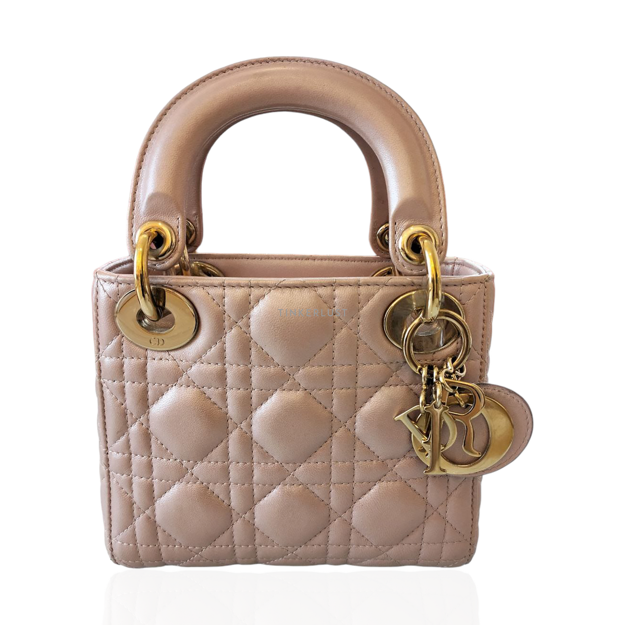 Lady dior discount mini lotus pink