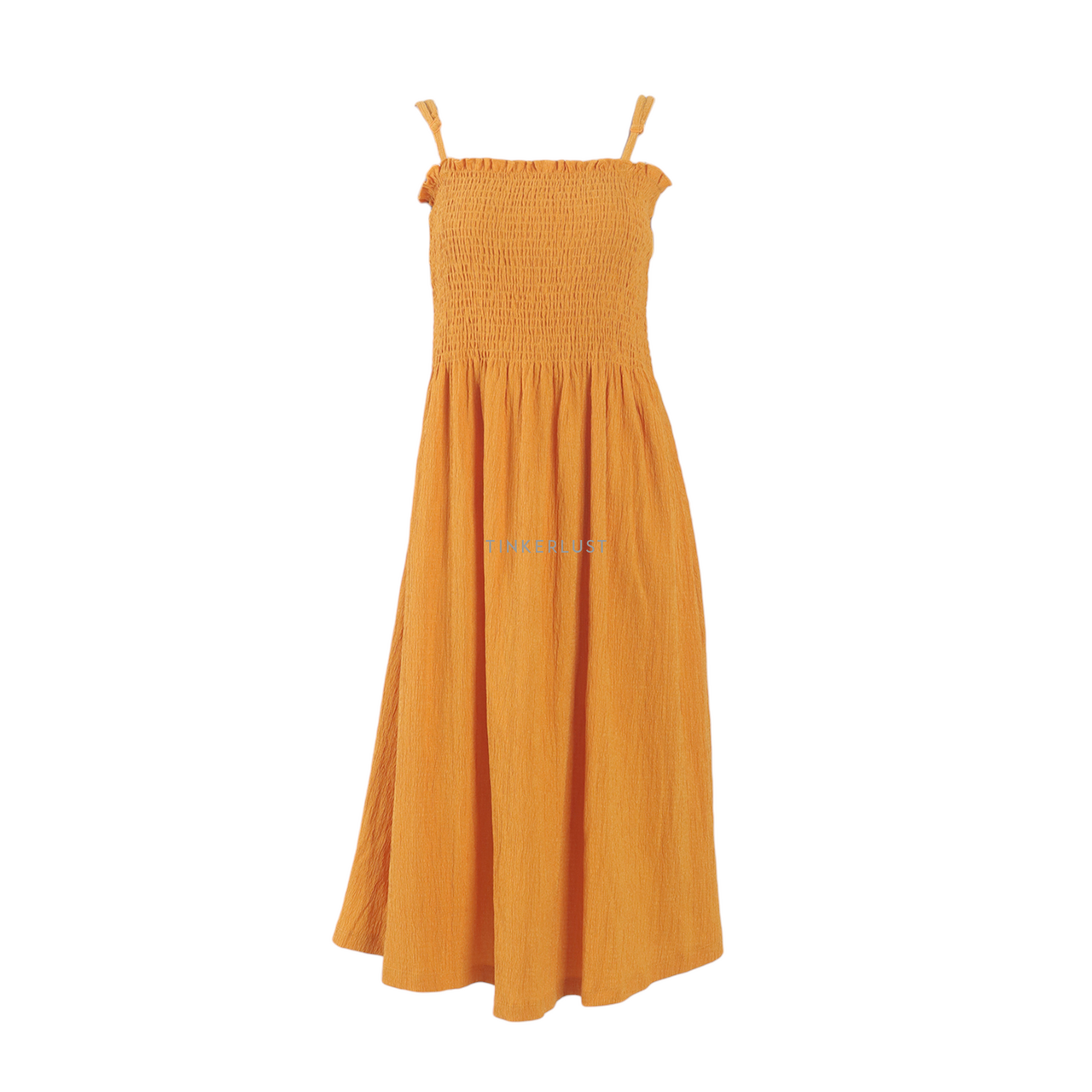 H&m best sale orange dress