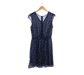 Mango Dark Blue Mini Dress