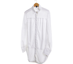 Banana Republic White Tunik Shirt