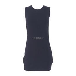 Calvin Klein Black Cotton Sleeveless