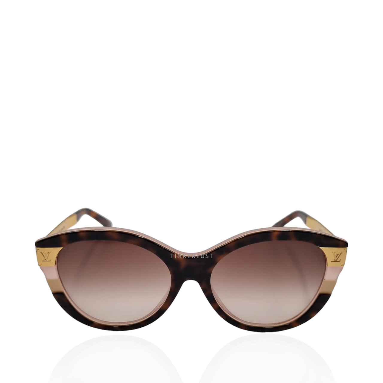 aksesoris kacamata Louis Vuitton Z1858E Brown Gold