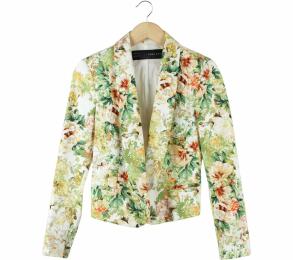 Zara Multi Colour Floral Blazer