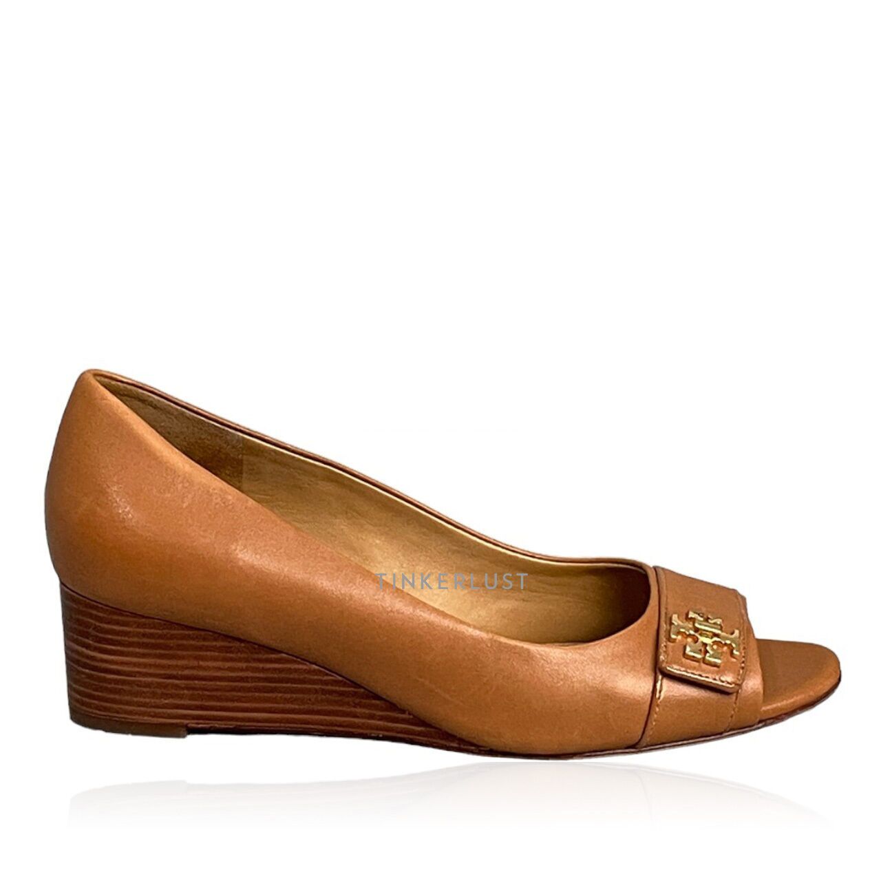 Tory burch nude discount wedge