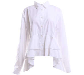 Zara White Blouse