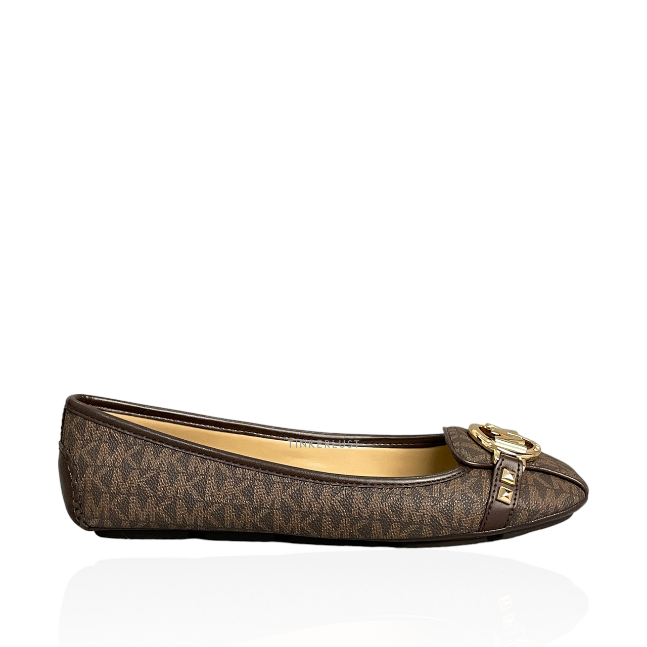 Michael kors hot sale tan flats