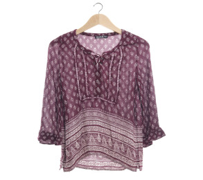 Cotton On Purple Wine Blouse