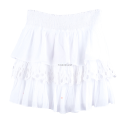 Zara White Mini Skirt