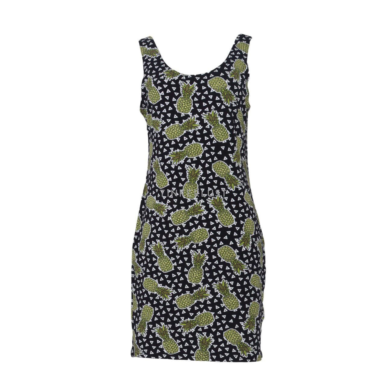 H&m black hotsell and yellow dress