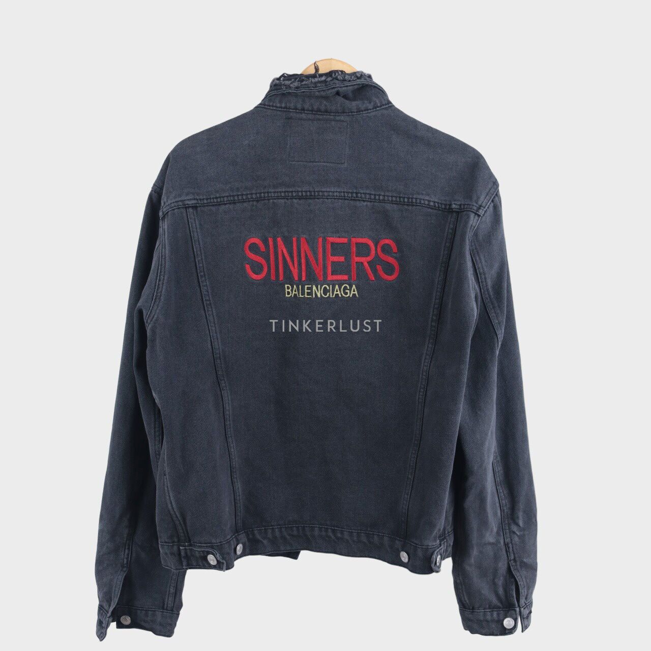 Sinners balenciaga sales denim jacket