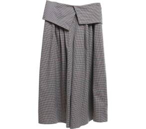 Zara Multi Colour Houndstooth Cullotes Long Pants