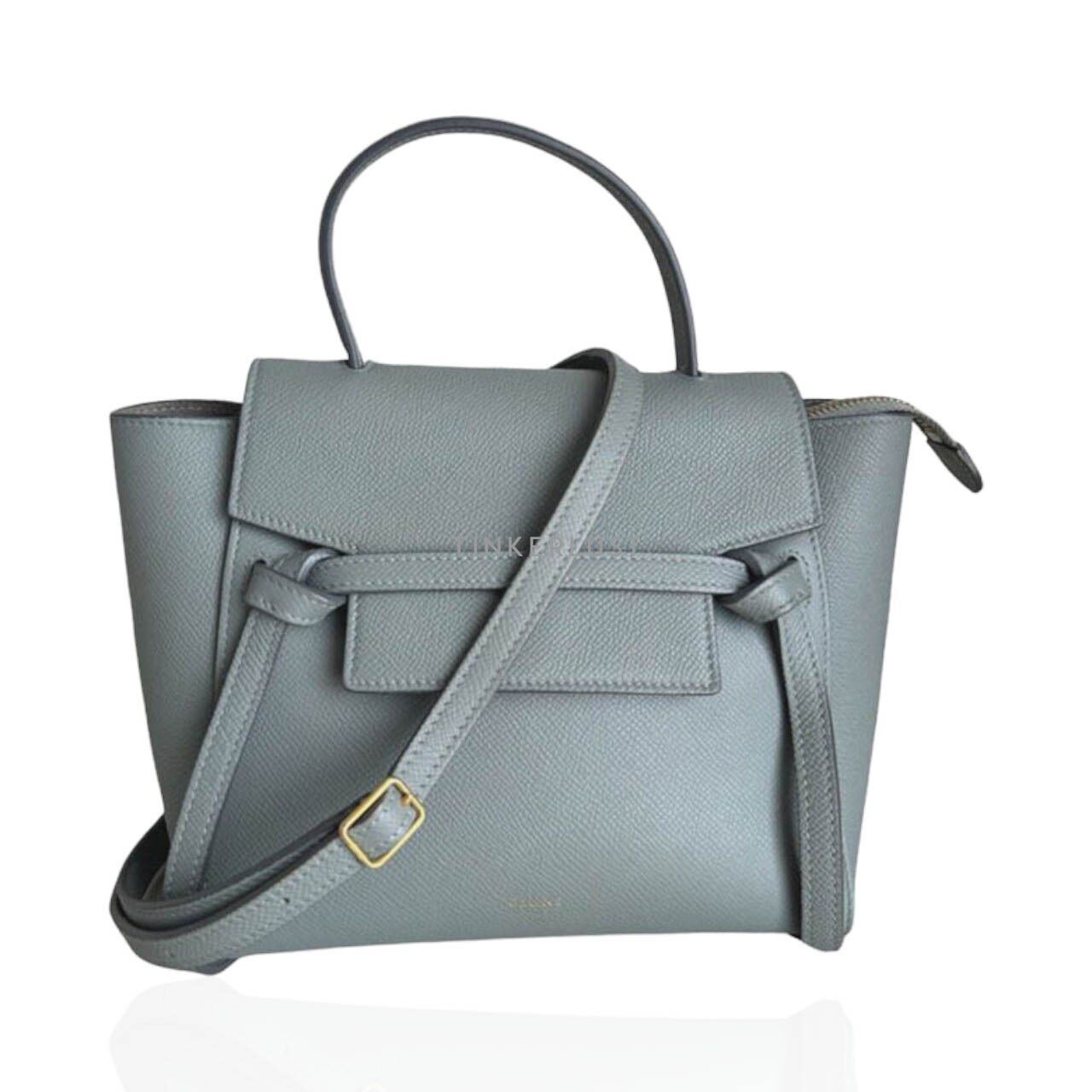 Celine nano belt grey hotsell