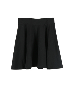 Divided Black Skirt