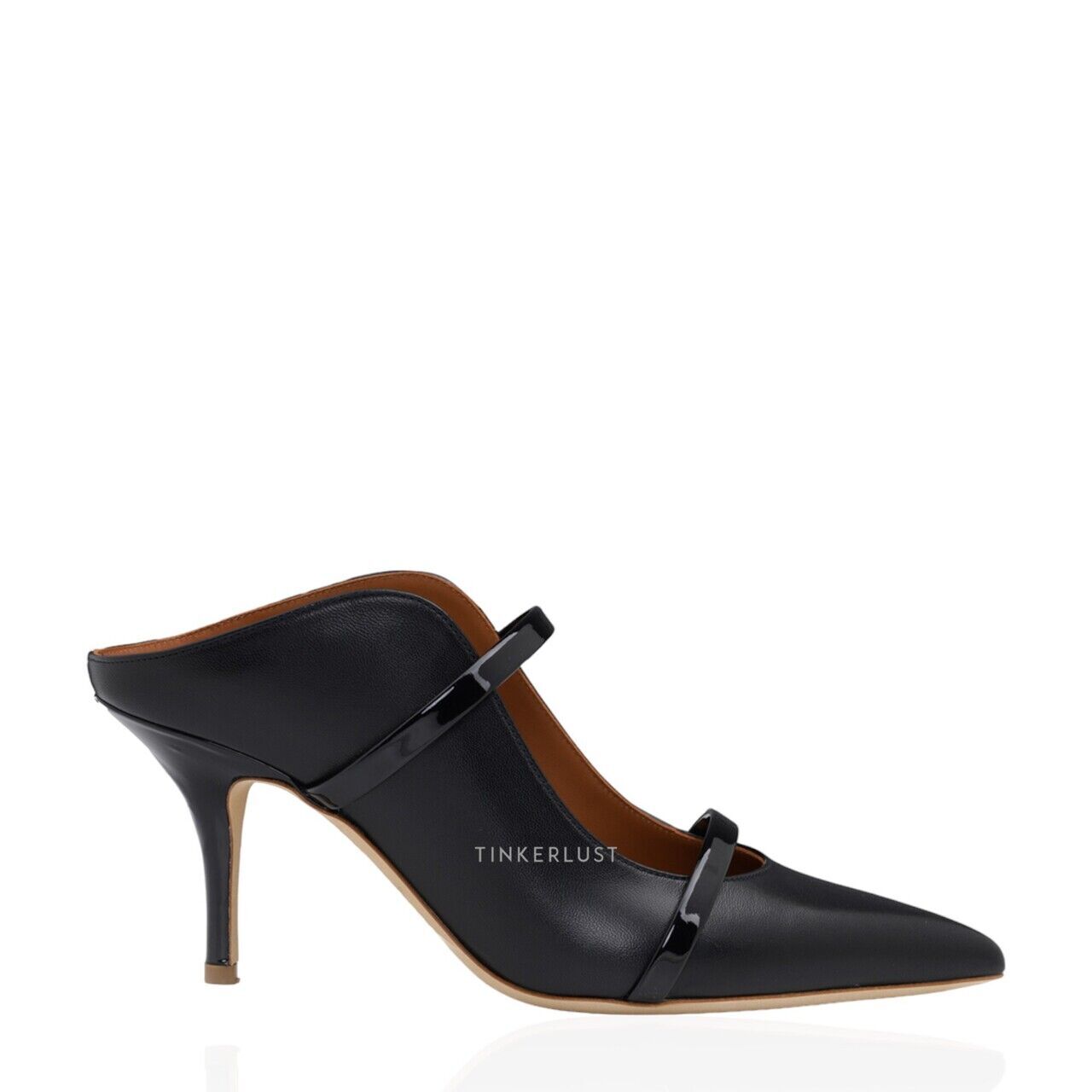 sepatu heels Malone Souliers Maureen Pumps 70mm in All Black