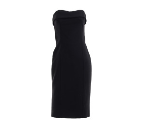 Zara Black Tube Mini Dress