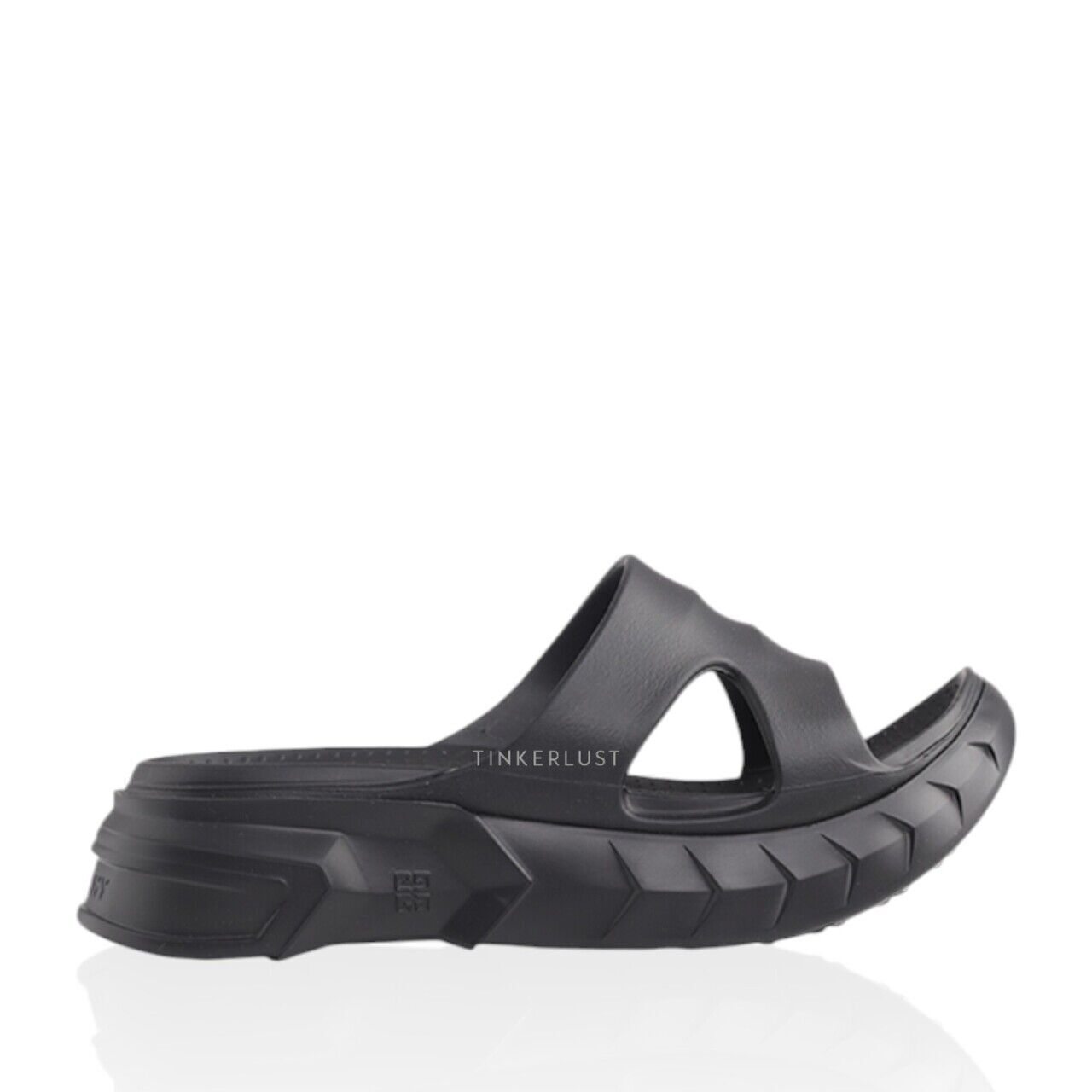 サンダル・ミュール GIVENCHY Women Sandals BE3099E28M 001BLACK Black sepatu sandals Givenchy Women Marshmallow in Black Rubber