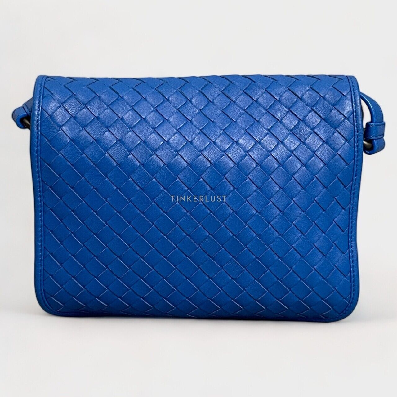 【BOTTEGA VENETA】SLING BAG Bottega Veneta - Small Cobble Thunder Woven Leather Shoulder Bag