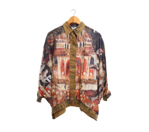 Jim Thompson Multi Colour Patterned Shirt