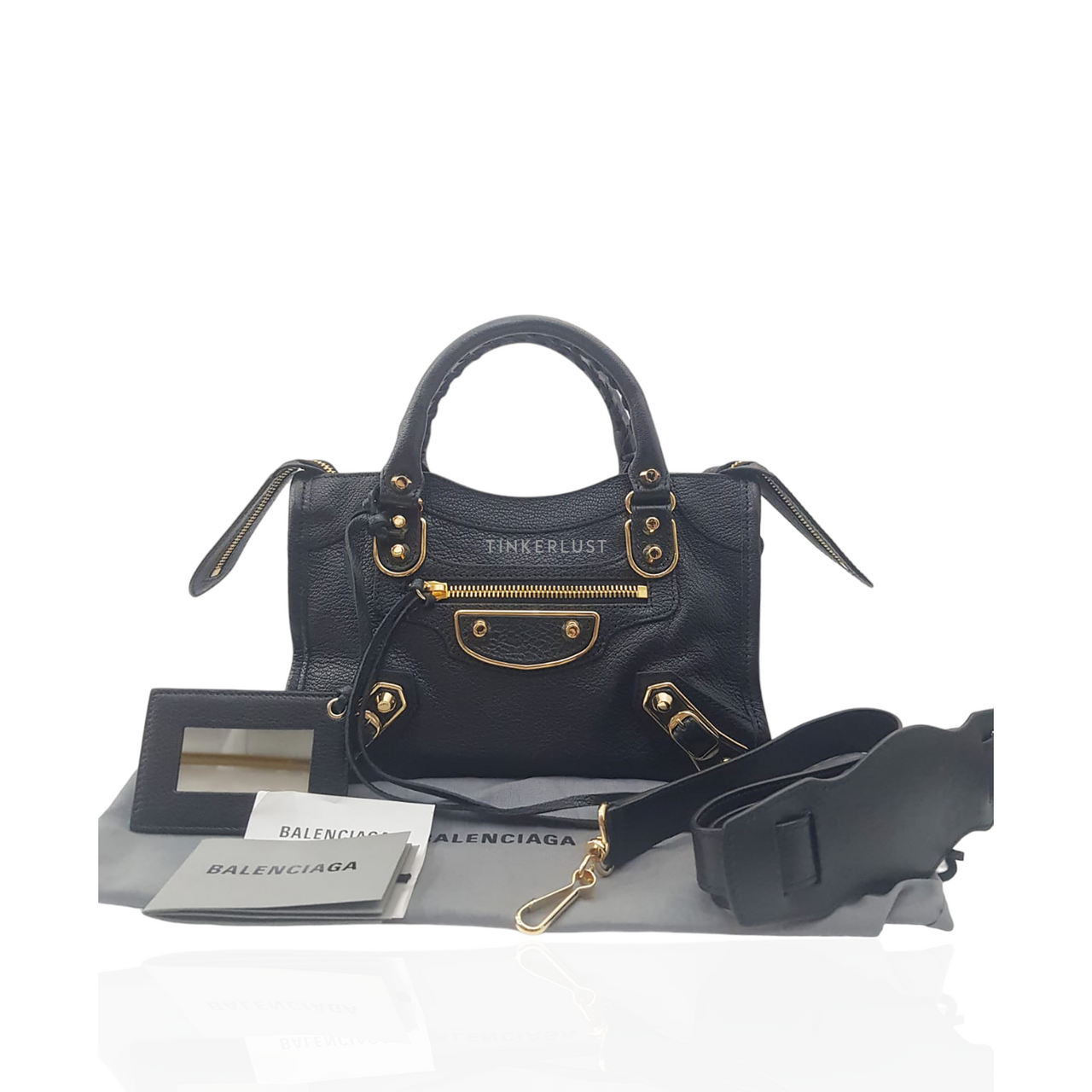 Balenciaga mini clearance city size cm