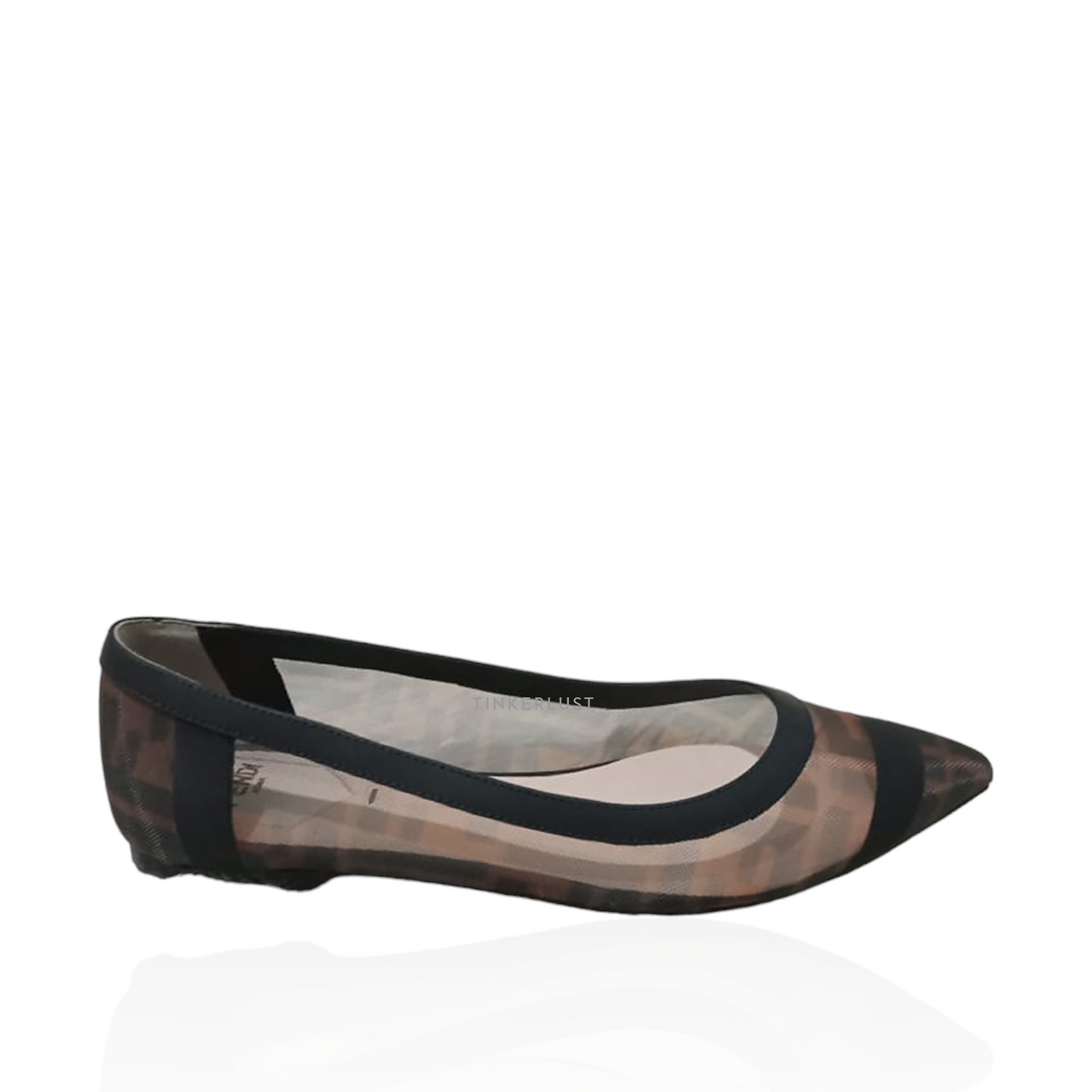 Fendi flats hot sale