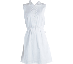 Cotton Ink White Mini Dress